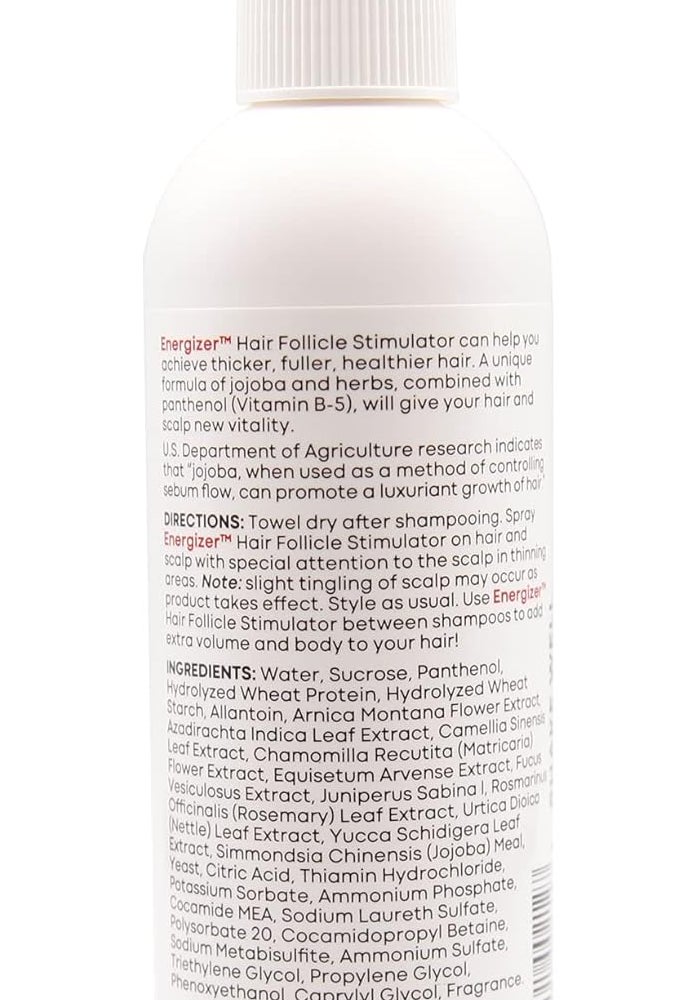 Hobe Labs Energizer Hair Follicle Stimulator - 8 fl oz for Thicker, Fuller, Healthier Hair - Image 2